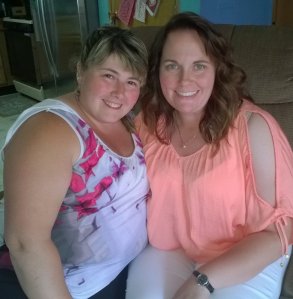 Casey Hagen and her best friend