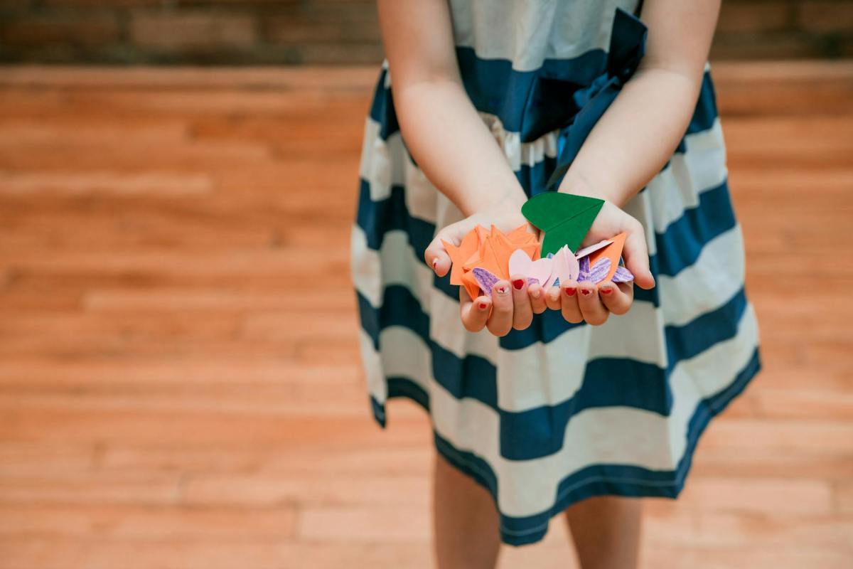 Crafting with little&nbsp;hands